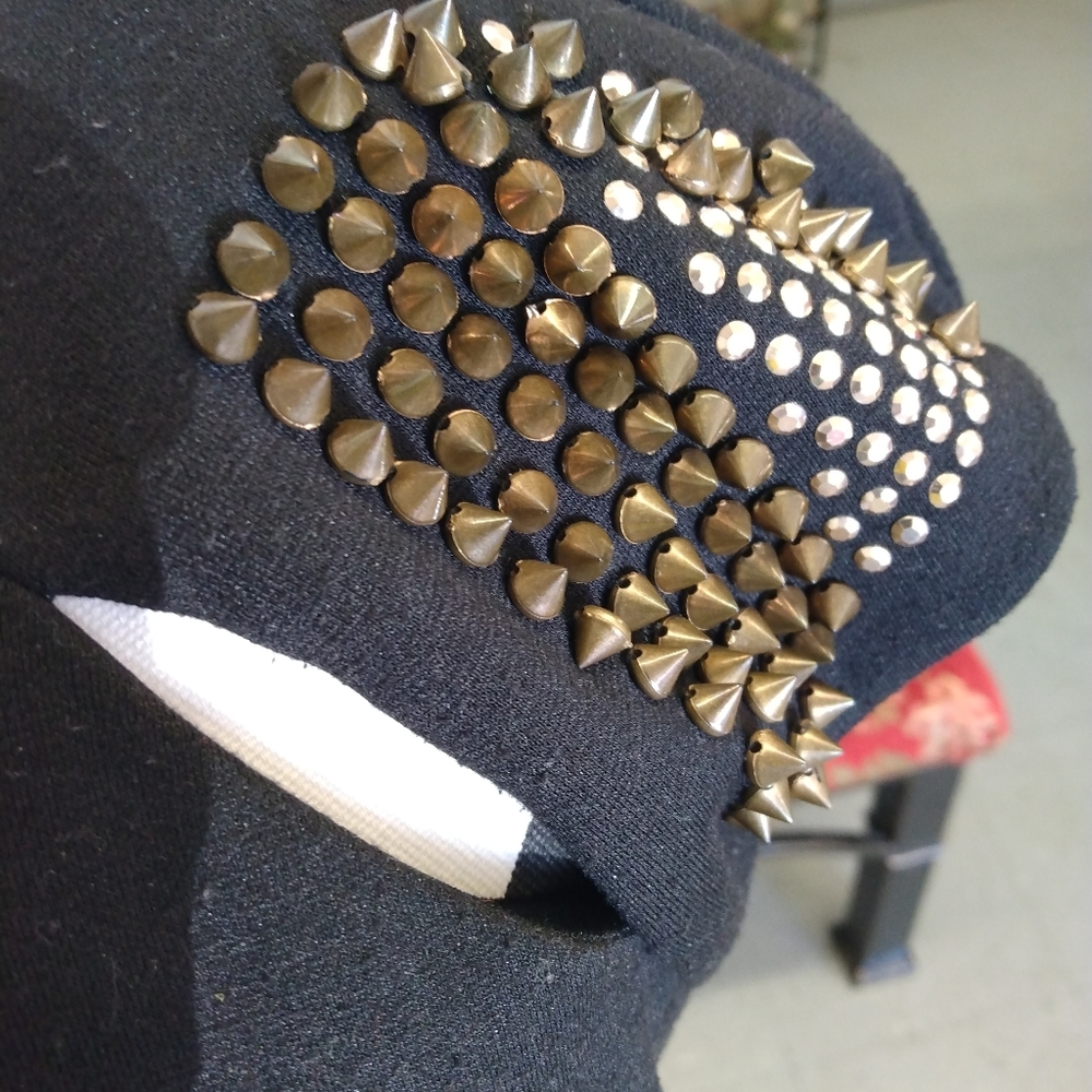Allen B studded shoulder bodycon dress - Picture 2 of 5